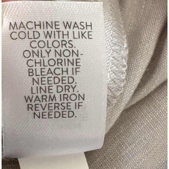 J JILL Stretch Trouser Crop Pants Linen Viscose L Tall Gray Career Minimalist - Picture 9 of 11